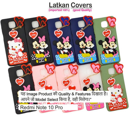 Latkan Girls Soft Case Case For Redmi Note 10 Pro