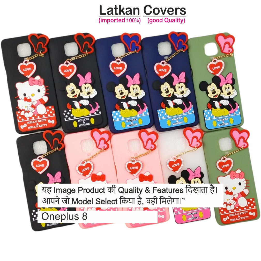Latkan Girls Soft Case Case For Oneplus 8