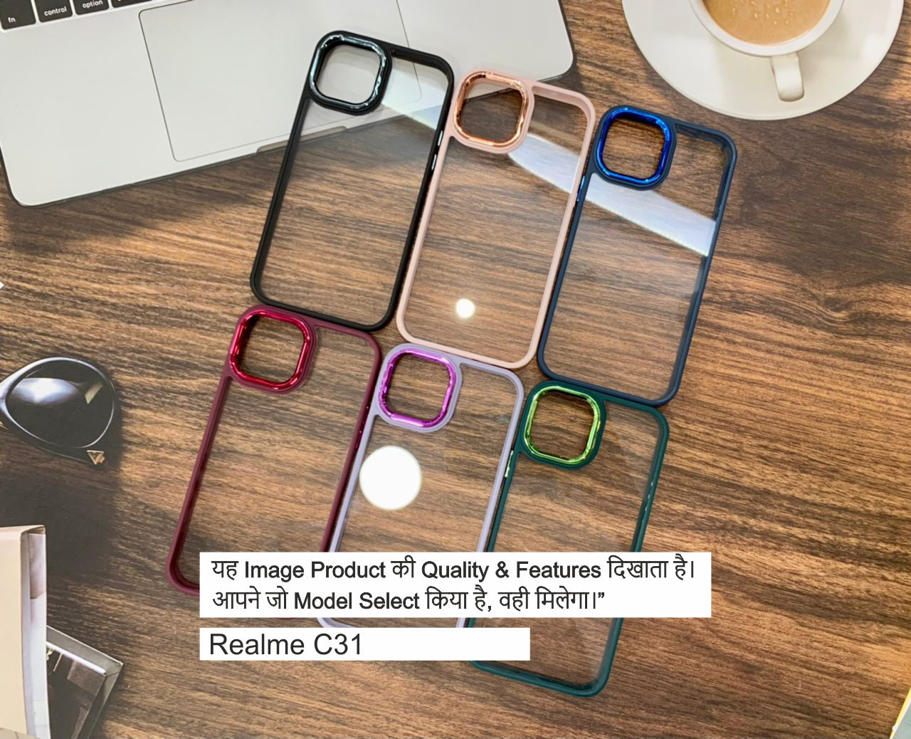 Chrome Ipaky Hard Case Case For Realme C31