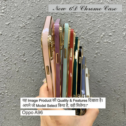 New 6D Chrome Case Case For Oppo A96