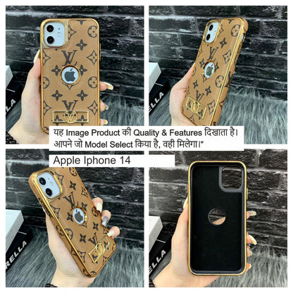 LV Leather Case (Box Packing) Case For Iphone 14