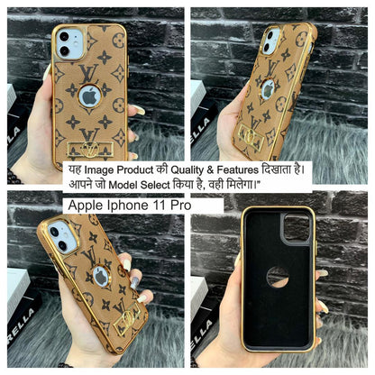 LV Leather Case (Box Packing) Case For Iphone 11 Pro