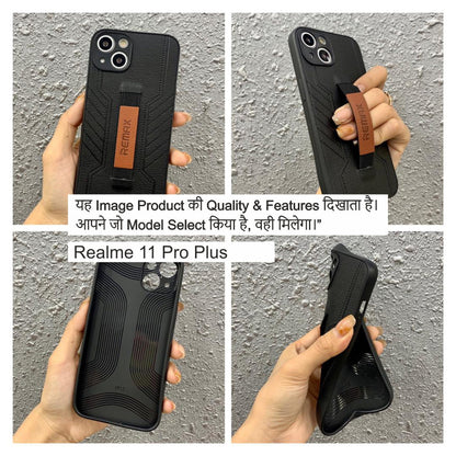Remax Leather Case With Belt Case For Realme 11 Pro Plus