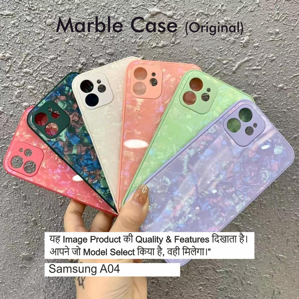 Marble Fancy Designer Case Case For Samsung A04