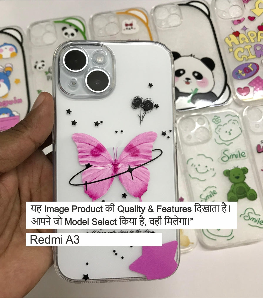 Hello Soft Case Case For Redmi A3