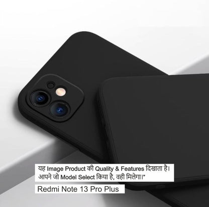 Silicone Covers With Cloth Case For Redmi Note 13 Pro Plus