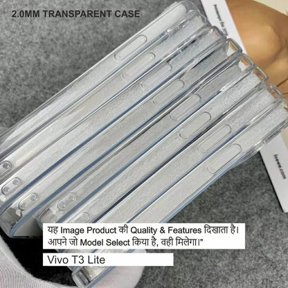 OG 2.00 MM Transparent Cover Case For Vivo T3 Lite