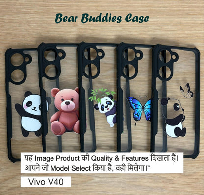 Bear Buddies Case For Vivo V40