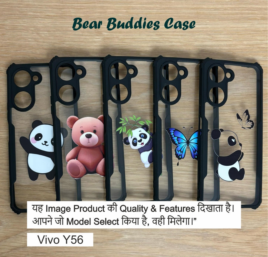 Bear Buddies Case For Vivo Y56