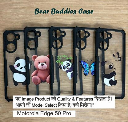 Bear Buddies Case For Motorola Edge 50 Pro