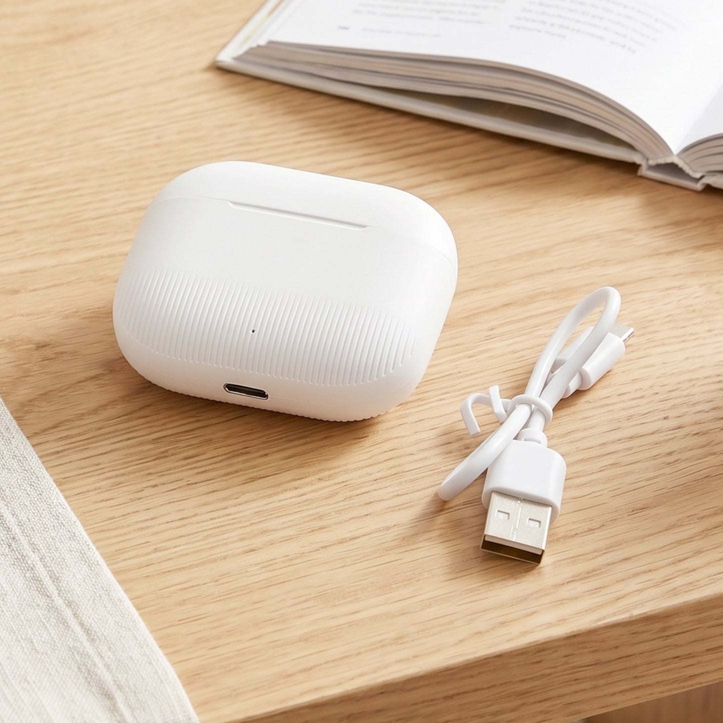 TWS wireless earbuds lifestyle image