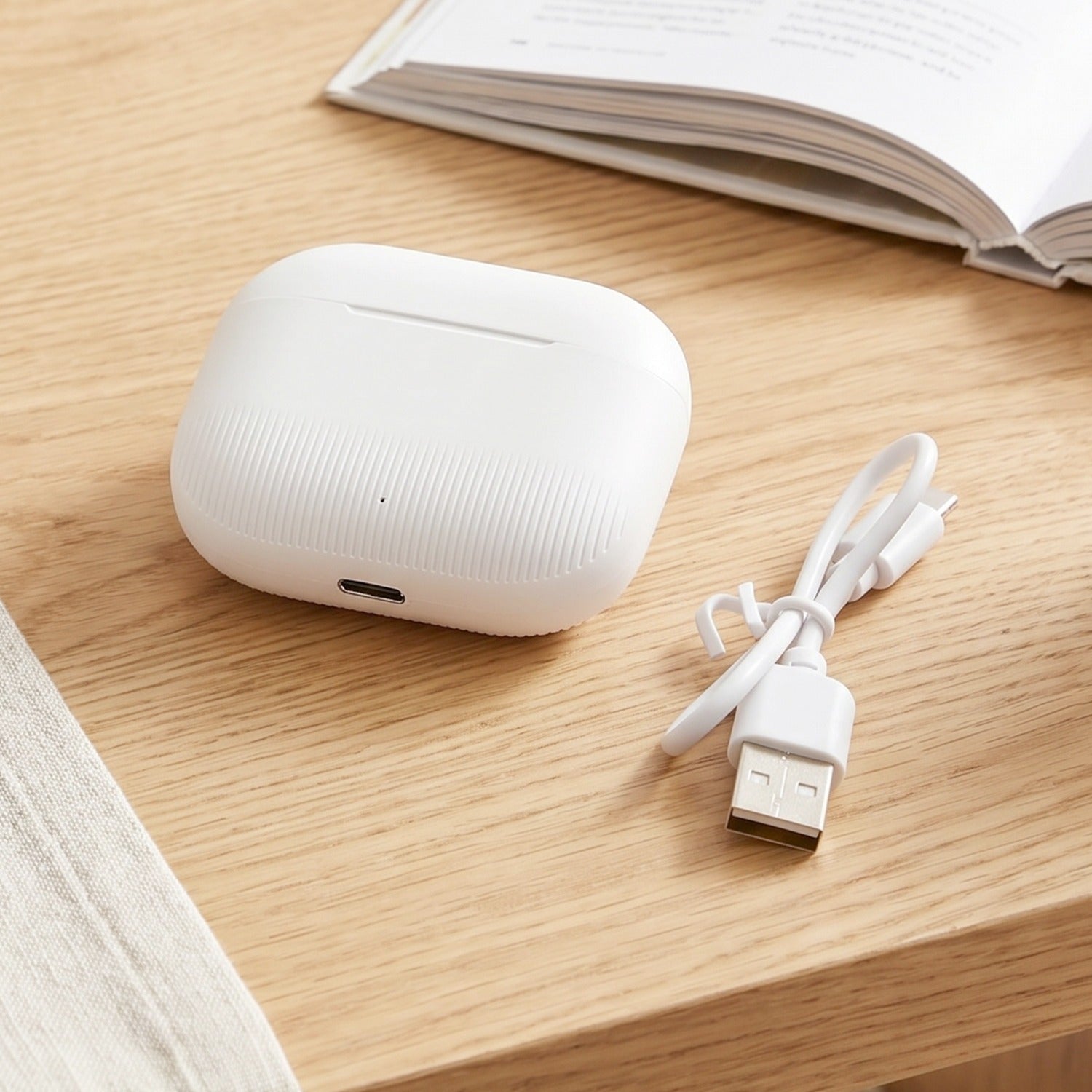 TWS wireless earbuds lifestyle image