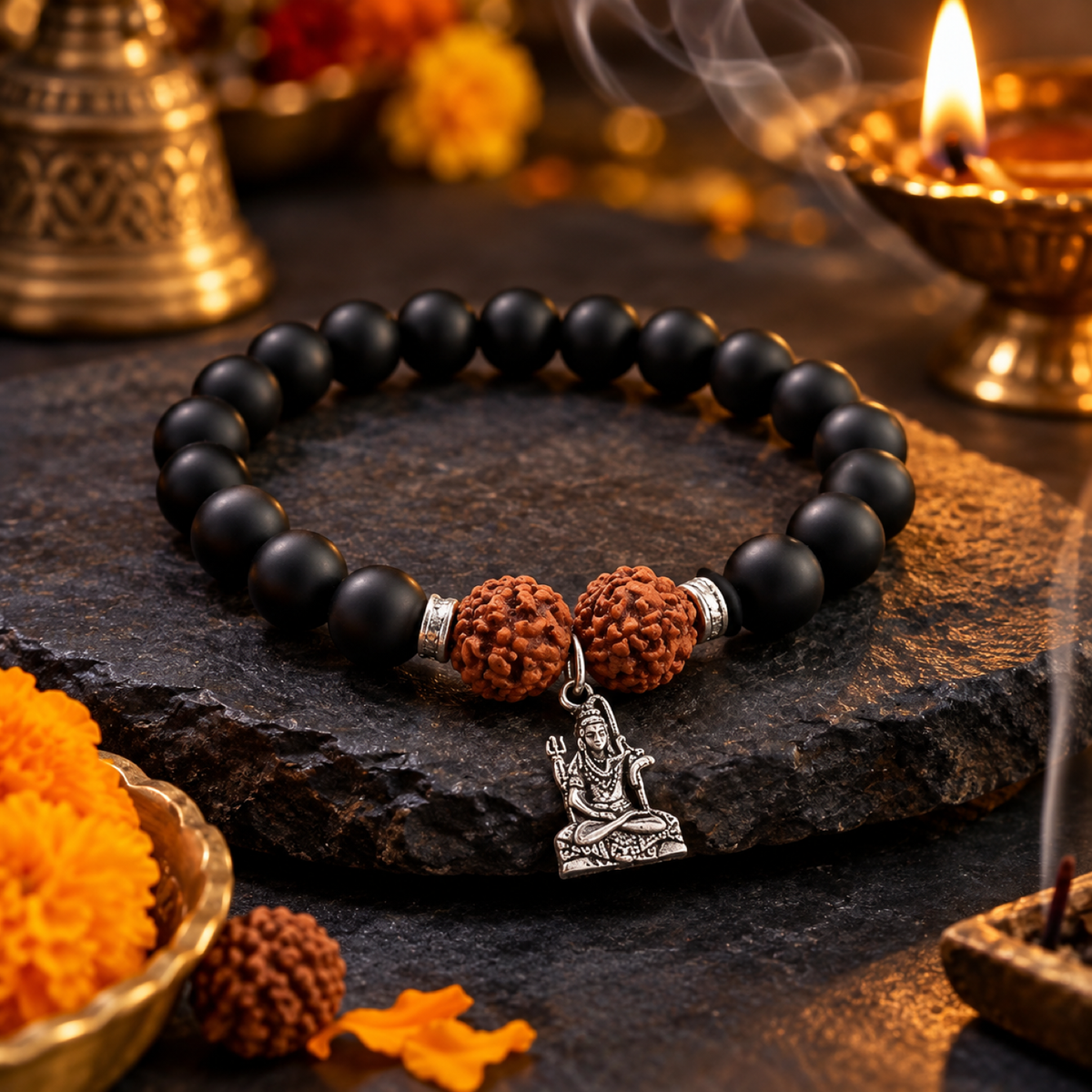 whl172 91307 lord shiva bracelet 1406122a