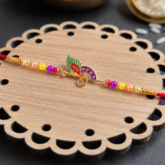 Stylish Traditional Design Rakhi (1 Pc)