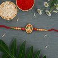 Traditional Ganesha Rakhi – Elegant spiritual festival accessory