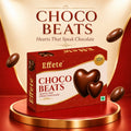 Premium Effete Choco Beats Heart Shaped Chocolate (32 Gm)