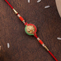 Mini Lord Ganesha Rakhi – Elegant Traditional Festive Accessory
