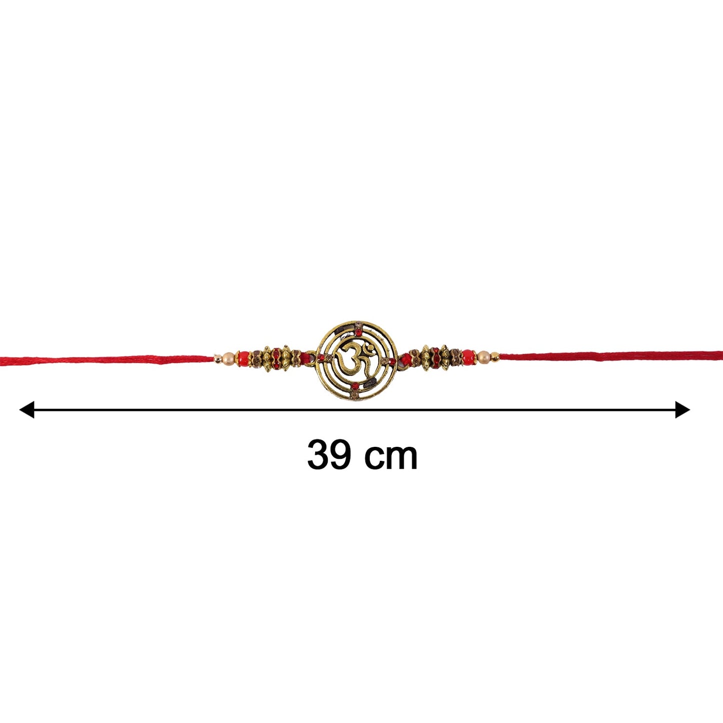 Spiral Charm Bhabhi Rakhi packaging
