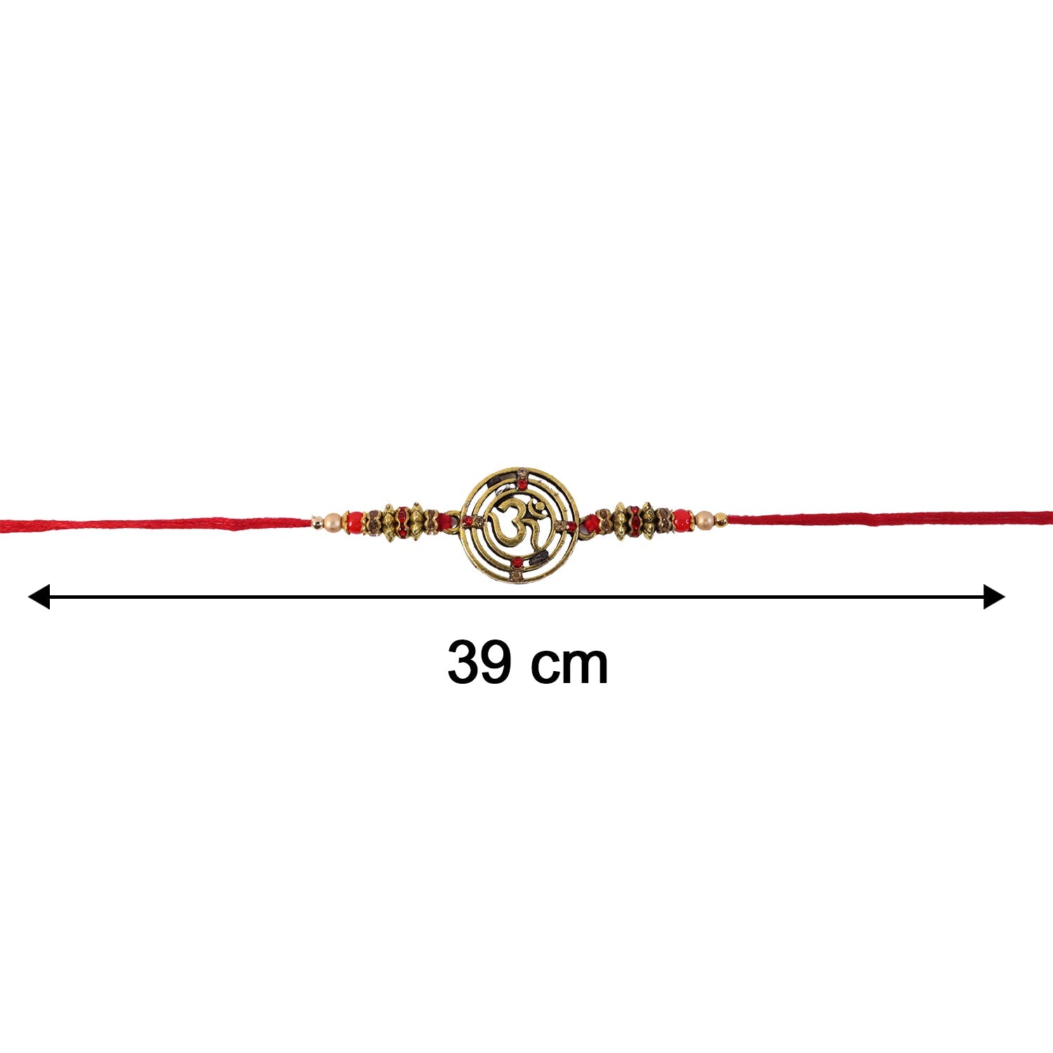 Spiral Charm Bhabhi Rakhi packaging
