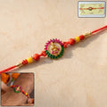 Traditional Circular Beads Rakhi – Elegant Festive Accessory
