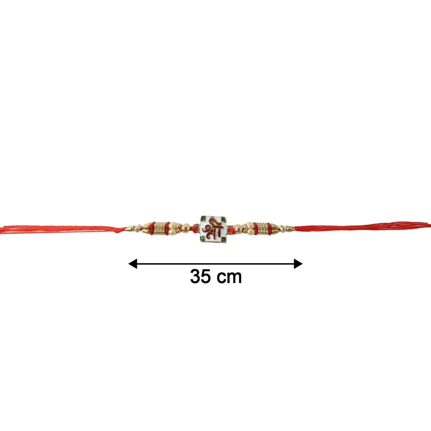Shree Designer Rakhi display with traditional decor