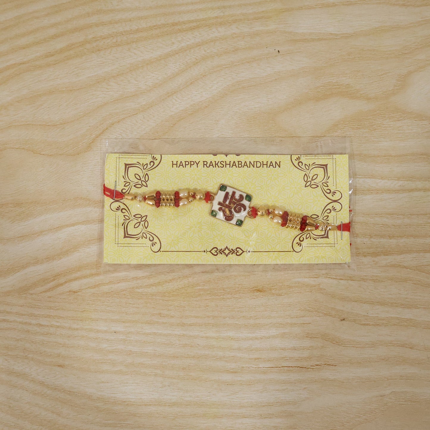 Shree Designer Rakhi alongside festive items