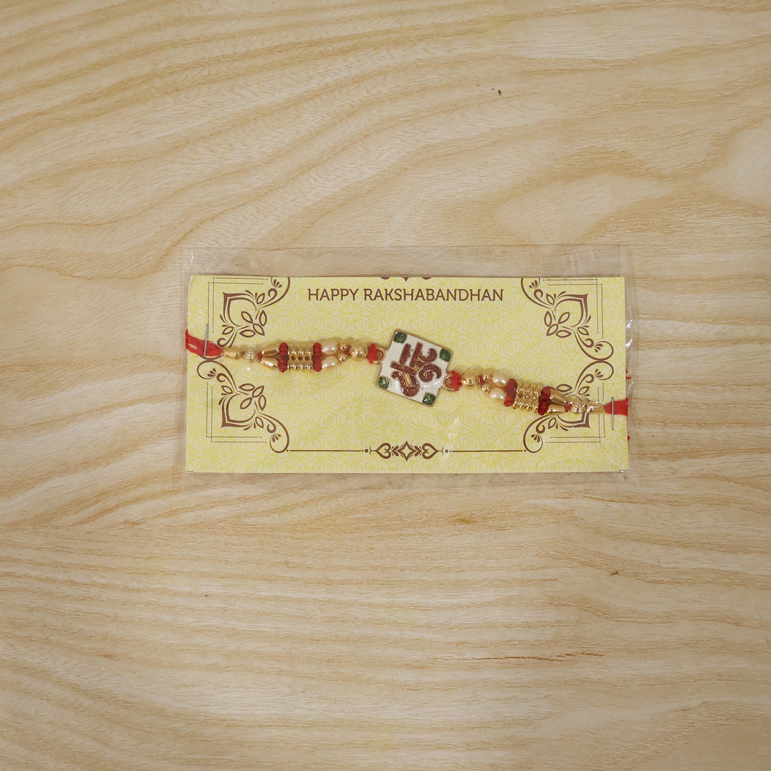 Shree Designer Rakhi alongside festive items