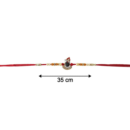Elegant Shrinathji Designer Rakhi for Raksha Bandhan celebration