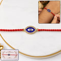 Blue Evil Eye Rakhi Stylish Protective Raksha Bandhan Thread