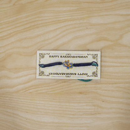 Packaging of Peacock Design Fancy Dori Rakhi