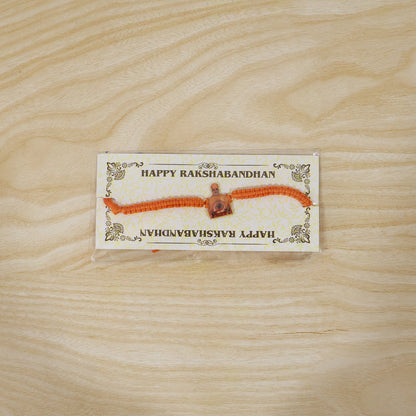 Sant Design Fancy Dori Rakhi displayed on white background
