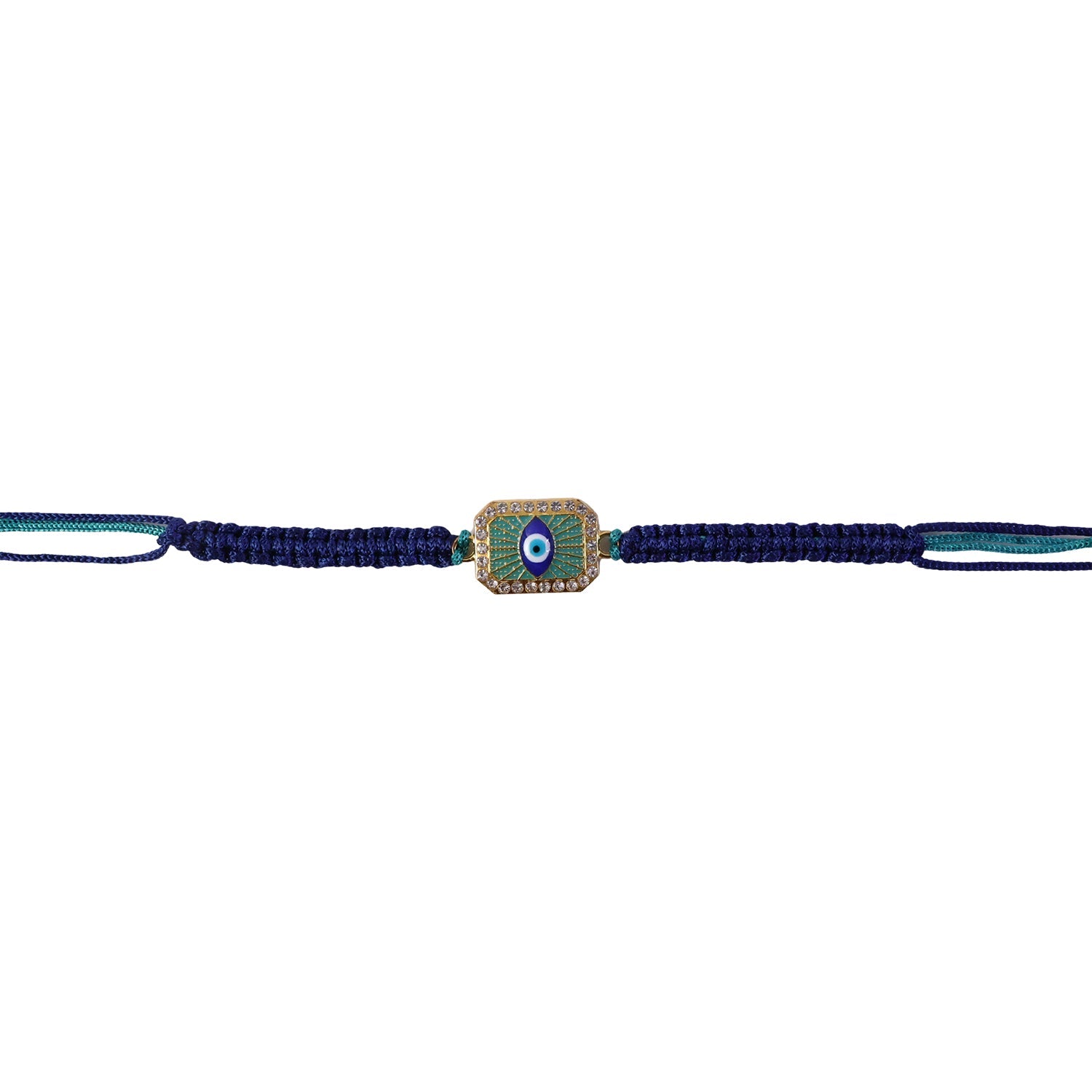 Stylish Evil Eye Fancy Dori Rakhi for Brother (1 Pc)