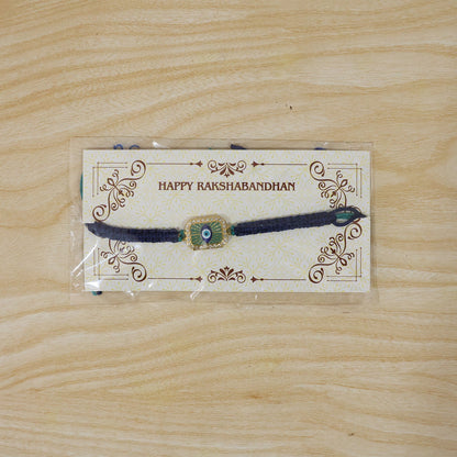 Stylish Evil Eye Fancy Dori Rakhi for Brother (1 Pc)