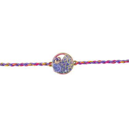 Fancy Dori Rakhi detail showing neat finishing