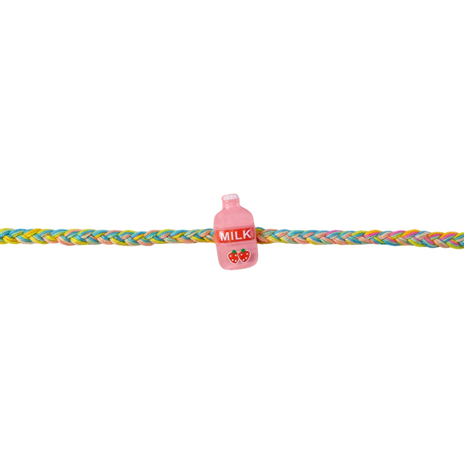 Milk Bottle Fancy Dori Rakhi with decorative elements
