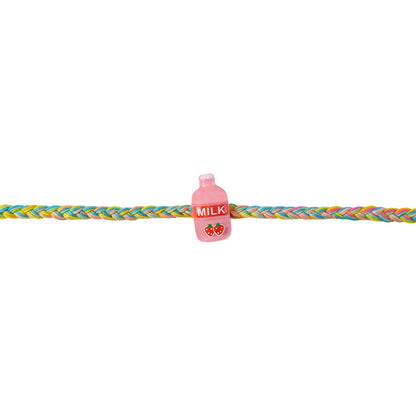 Milk Bottle Fancy Dori Rakhi with decorative elements