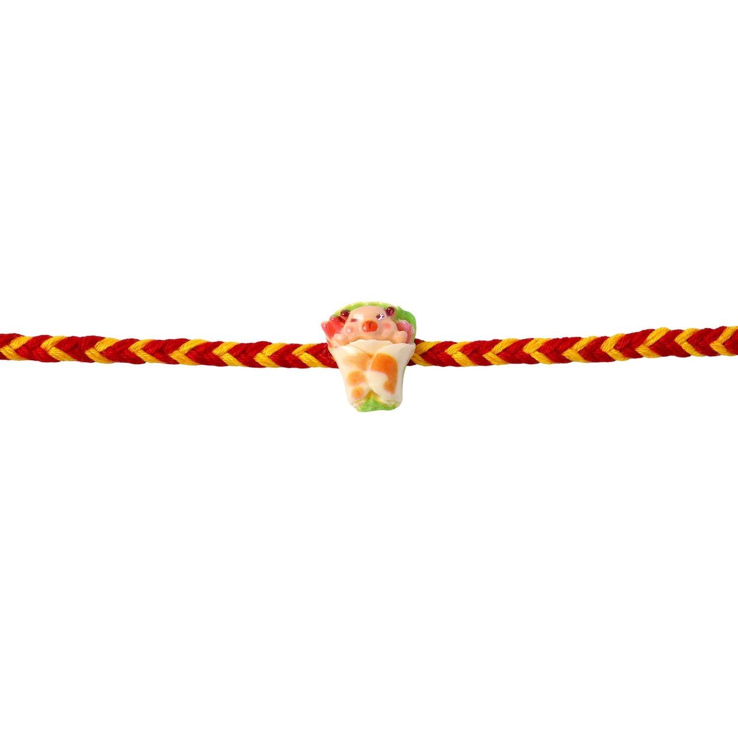 Traditional yet modern styled rakhi for brothers