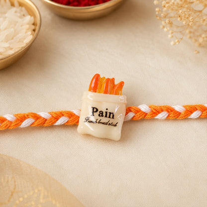 Traditional yet modern rakhi design for Raksha Bandhan
