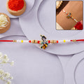 Krishna Idol Beads Rakhi Traditional Design for Raksha Bandhan