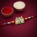 BRO Rakhi – Stylish Beaded & Bird Motif for Raksha Bandhan