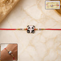 Kids Rakhi – Cute Panda Charm with Pearl Beads for Brothers