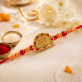 Jai Shree Shyam Beads Rakhi – Elegant & Lightweight for Brothers