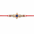 Crystal Star Stone Rakhi – Stylish & Lightweight for Brothers