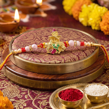 Bal Gopal Krishna Rakhi with Cow & Flute