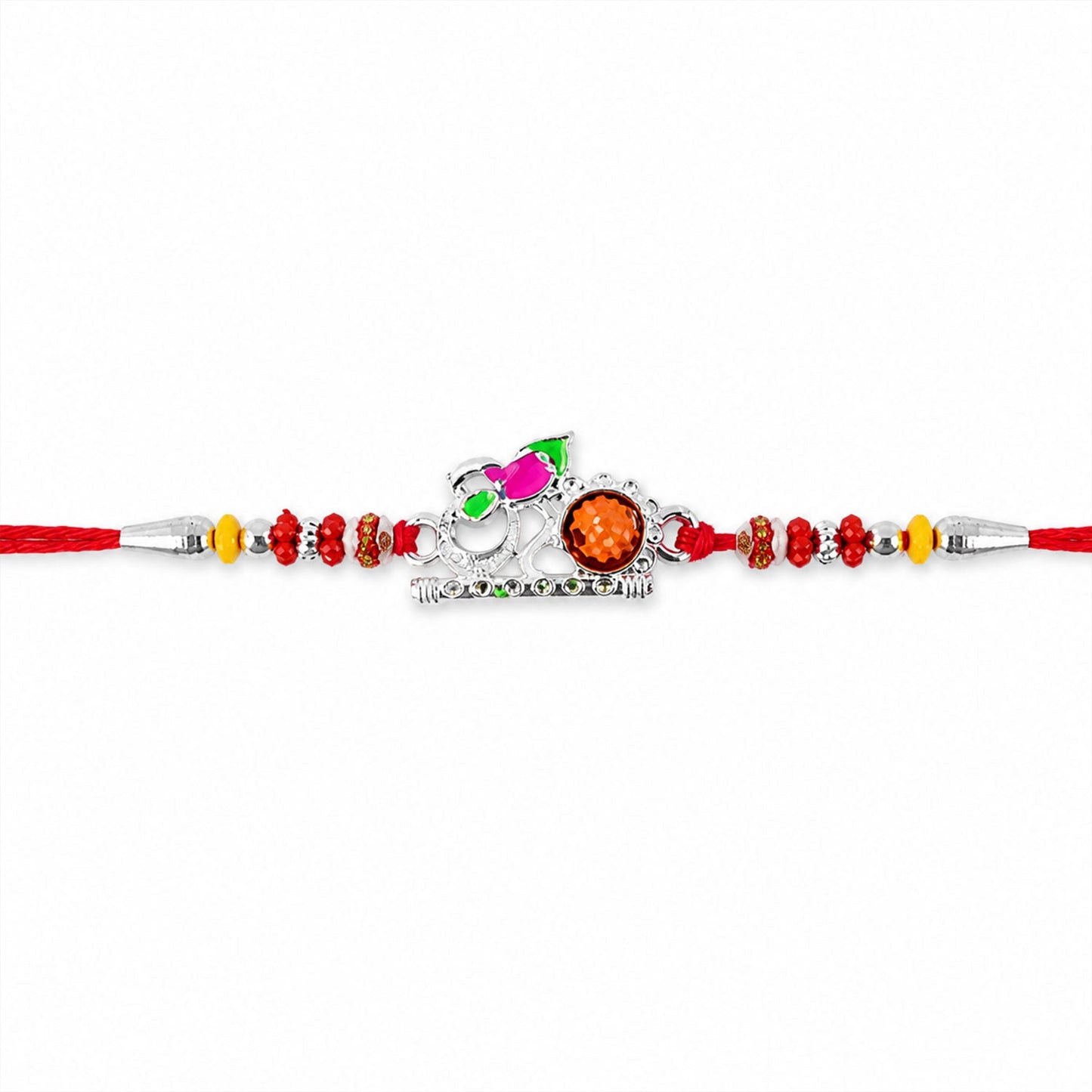 Bright Multicolour Om Kids Rakhi
