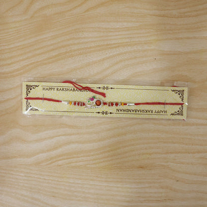Bright Multicolour Om Kids Rakhi