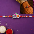 Multicolour Om Kids Rakhi for Raksha Bandhan Celebrations