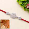 Rakhi – Traditional Design with Decorative Beads and Stylish Appeal
