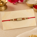 Engraved Rakhi for Brother – Personalised 'Sweet Bro' Design