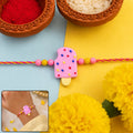 Ice Cream Kids Rakhi – Unique Clay Design for Brother's Festivity